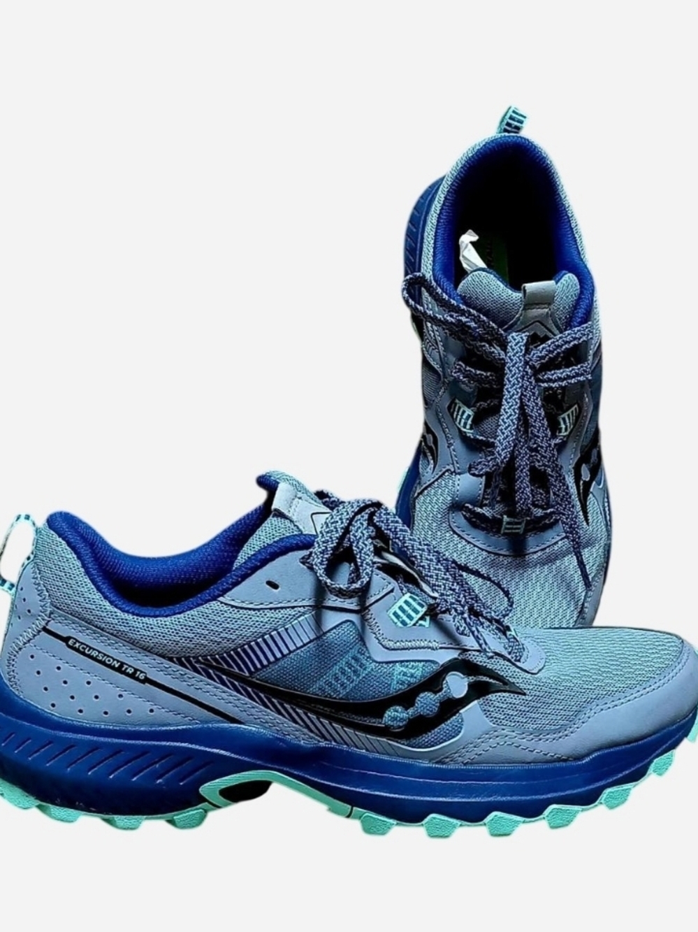 Saucony Blue Trail Running Shoes